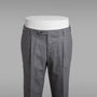 Medium grey flannel trousers