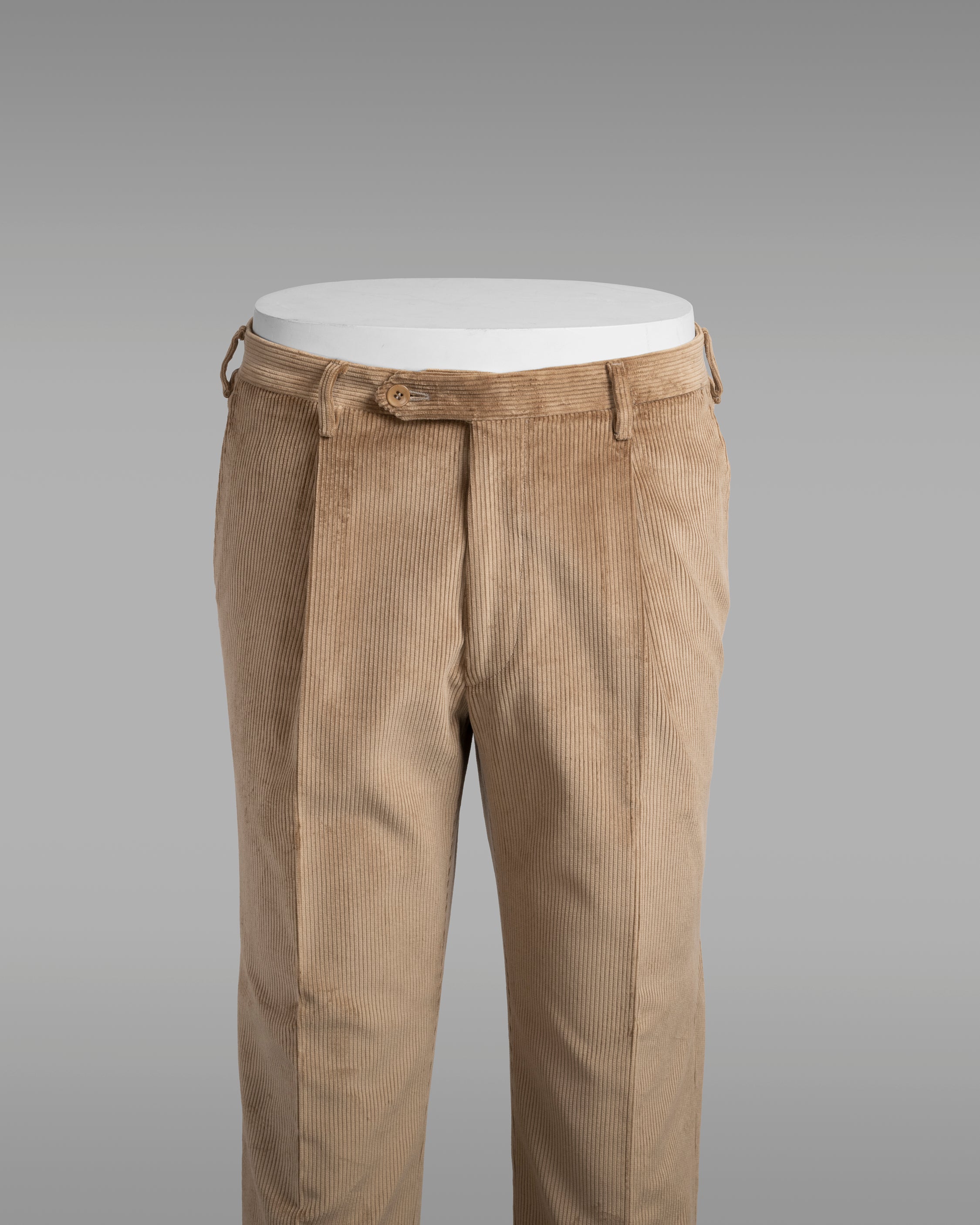 Fawn corduroy big wale