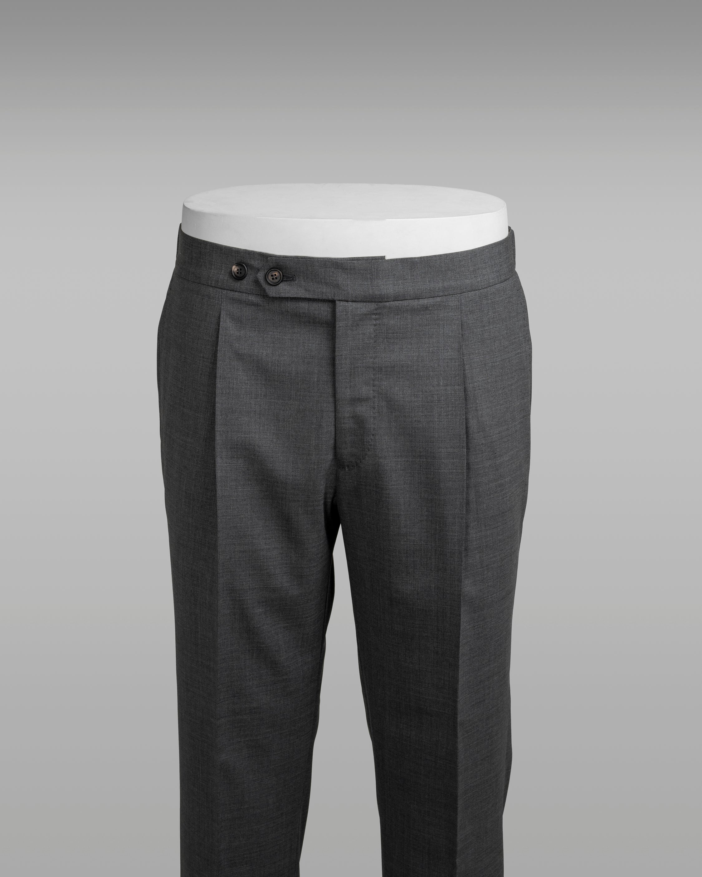 Easy Pants - pantaloni in lana con cintura elastica 1 piega