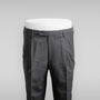 Grey flannel trousers-2pleats