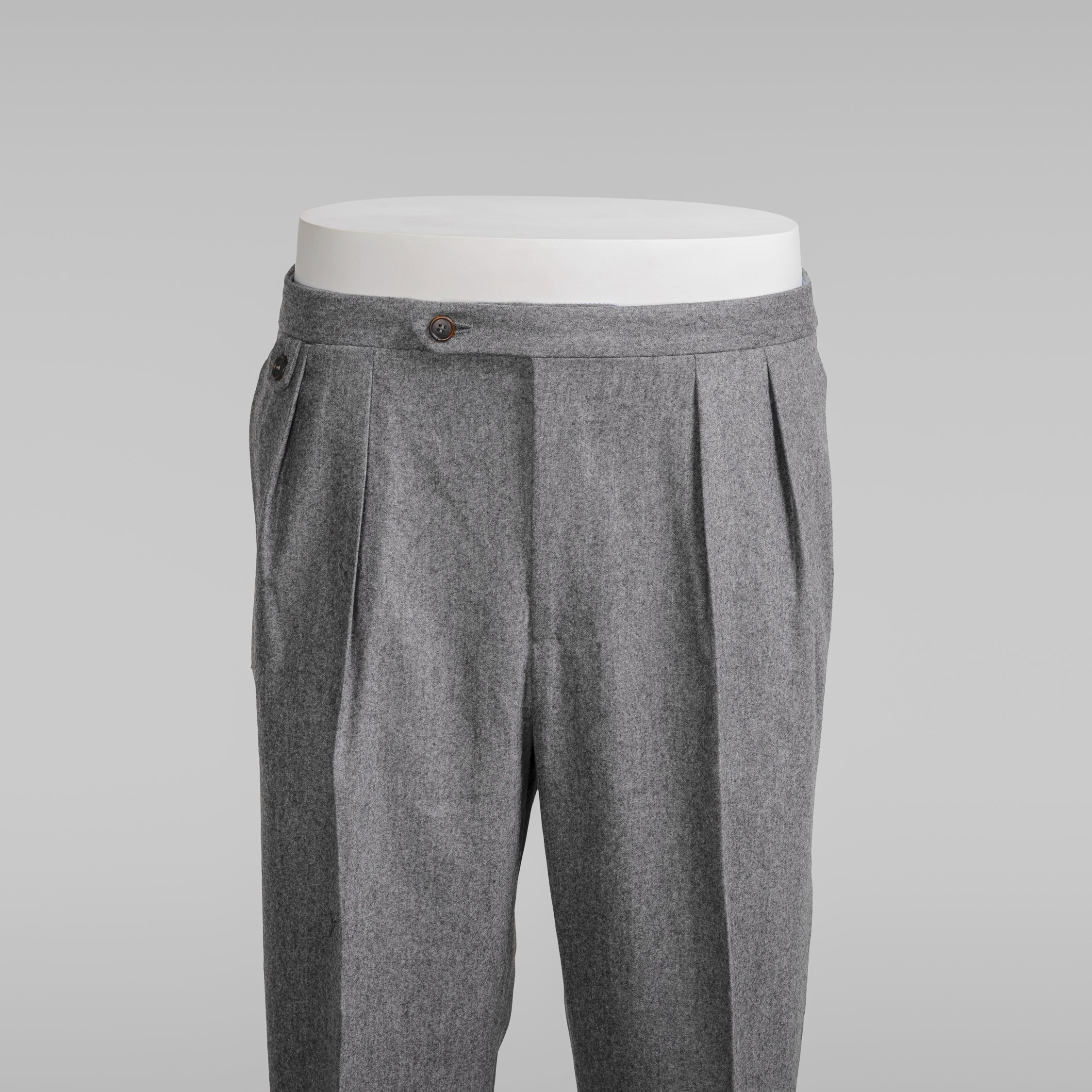 Pantaloni in lana flanella New York