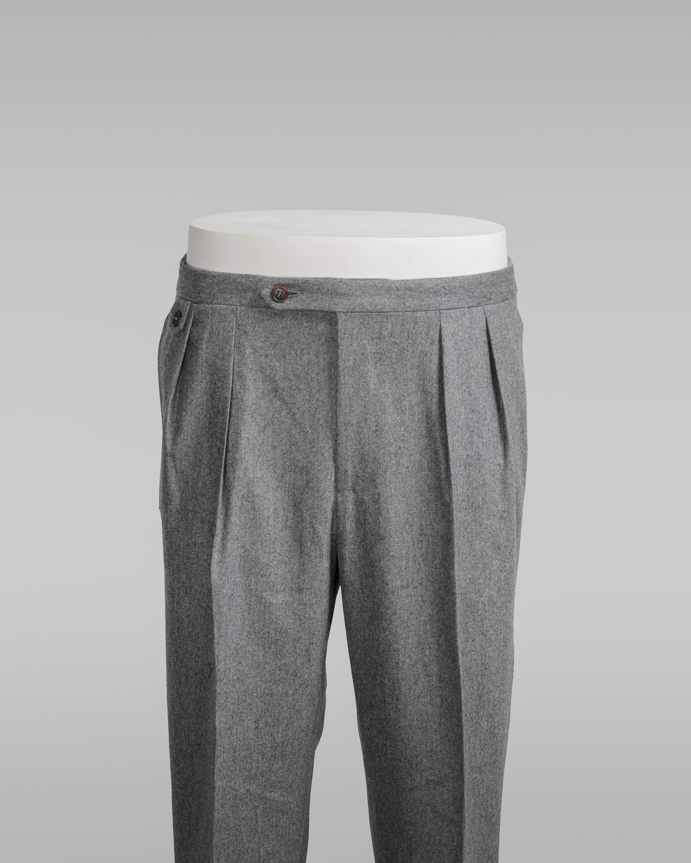 New York flannel wool trousers